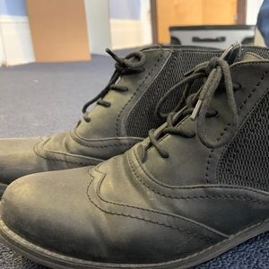 Carlos Brand Black School Shoes